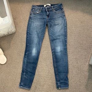 Abercrombie medium was skinny jeans